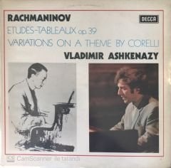Rachmaninov Etudes Tableaux op.39 Variations On A Theme By Corelli Vladimir Ashkenazy LP