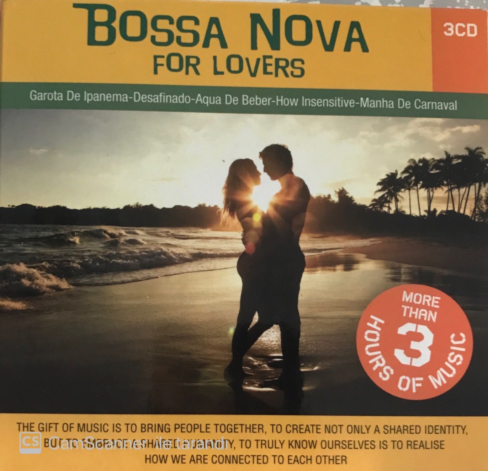 Bossa Nova For Lovers 3'lü CD