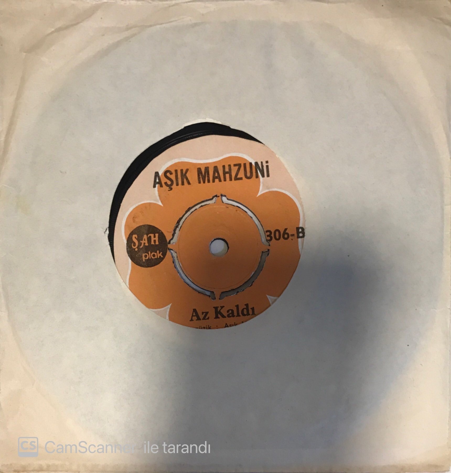 Aşık Mahzuni Şerif Derin Derin 45 Lik