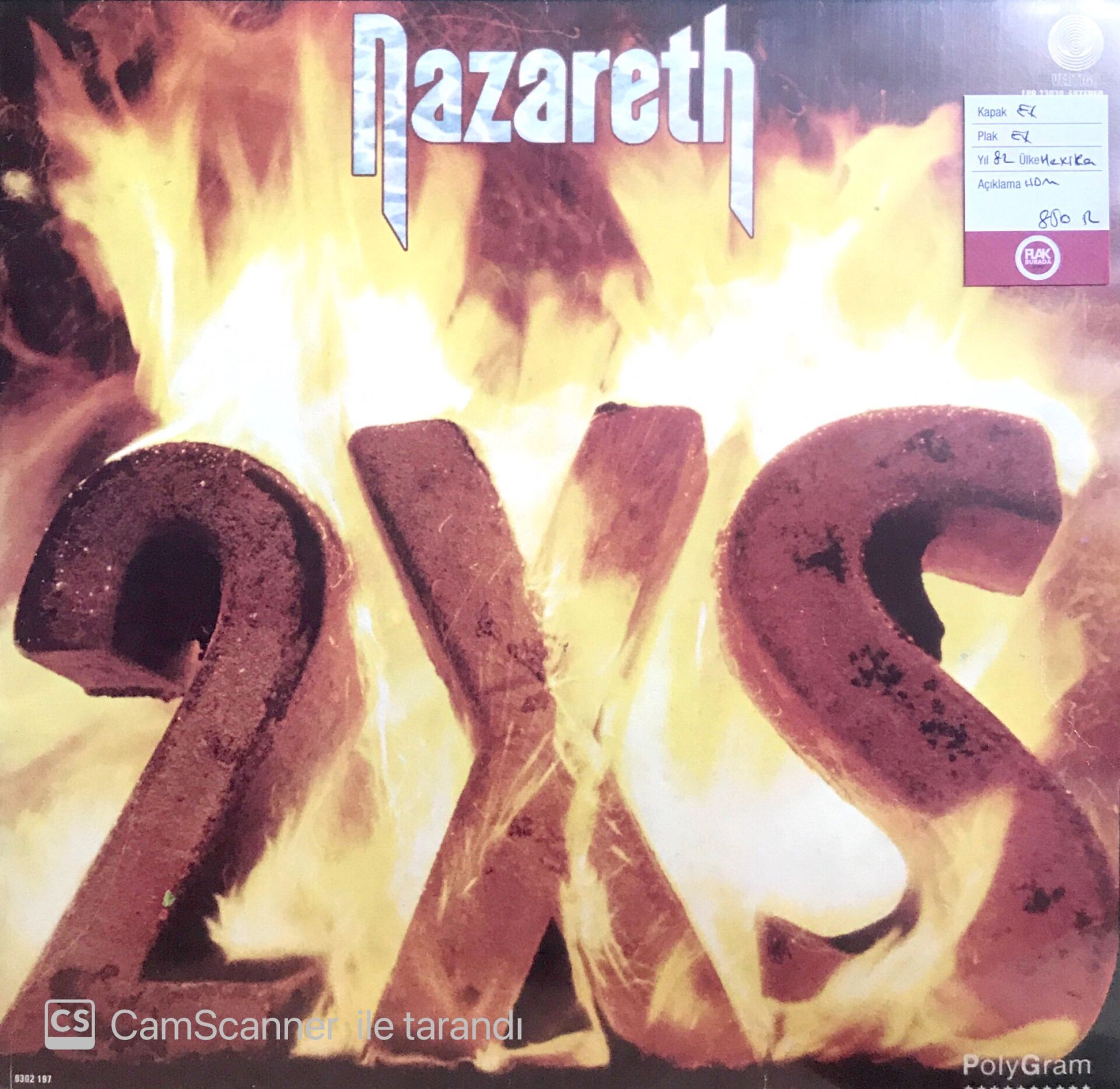 Nazareth / 2XS LP