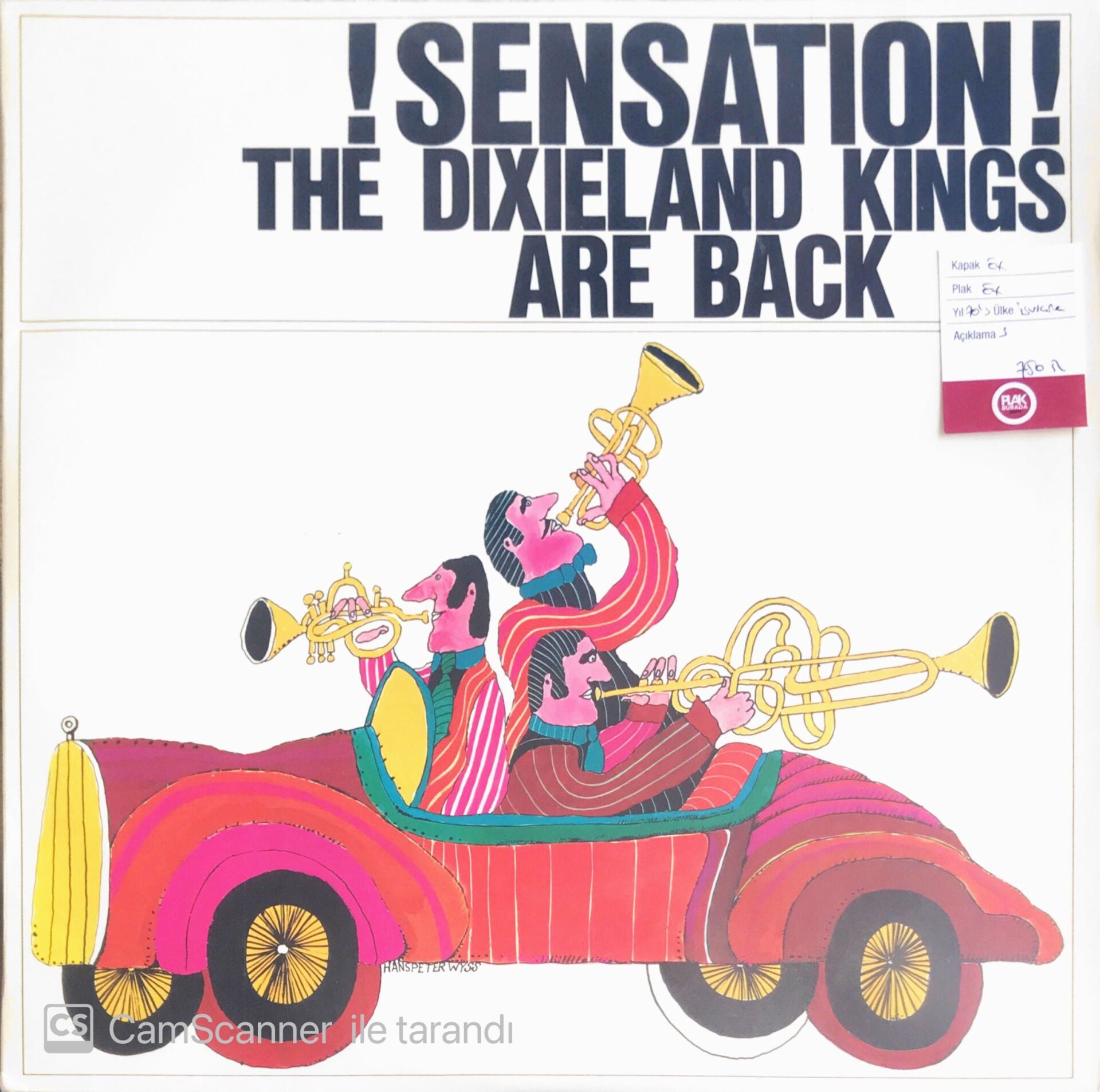 The Dixieland Kings Are Back - !Sensation! - LP
