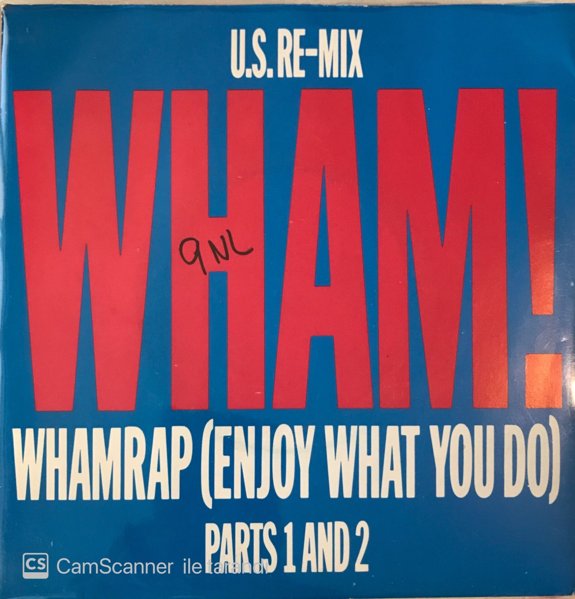 WHAM! - Wham Rap (Enjoy What You Do) 45lik