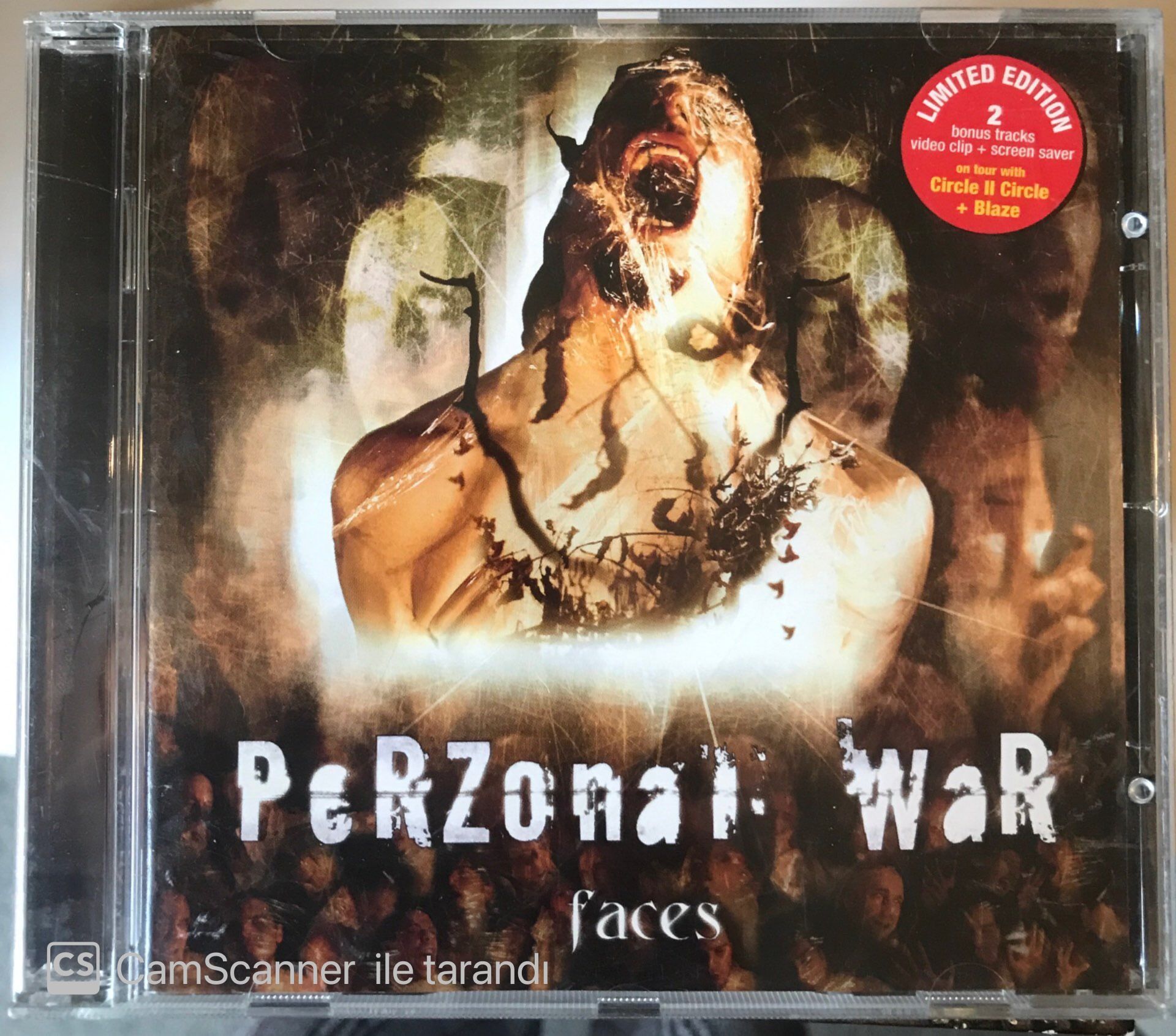 Perzonal War - Faces CD