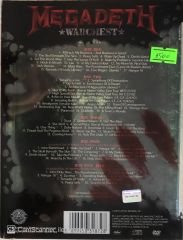 Megadeth - Warchest 5 CD + Kitap Set