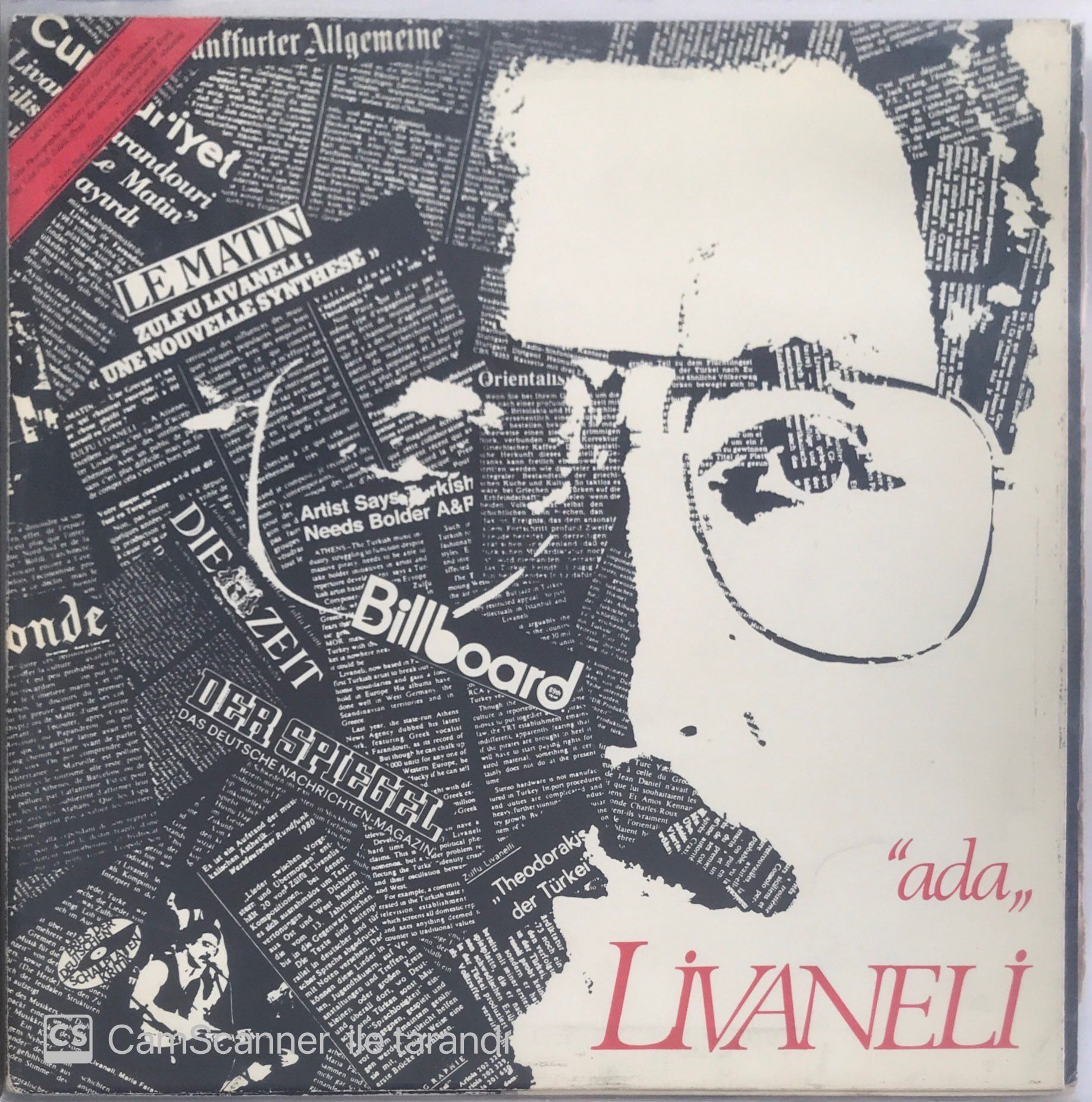 Zülfü Livaneli Ada LP