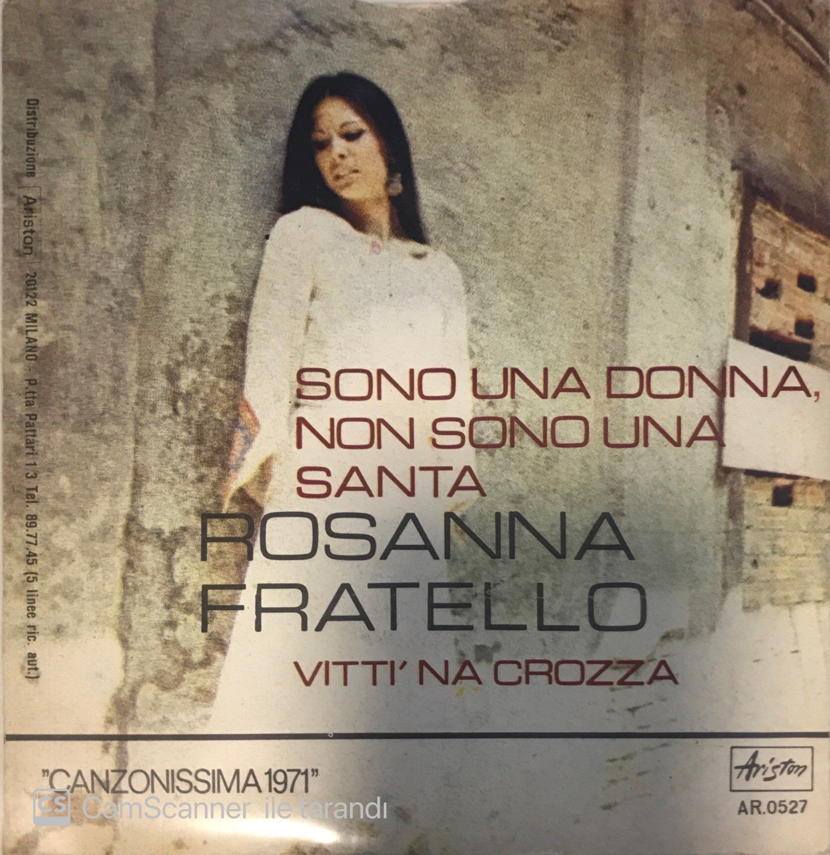 Rosanna Fratello Sono Una Donna Non Sono Una Santa 45lik