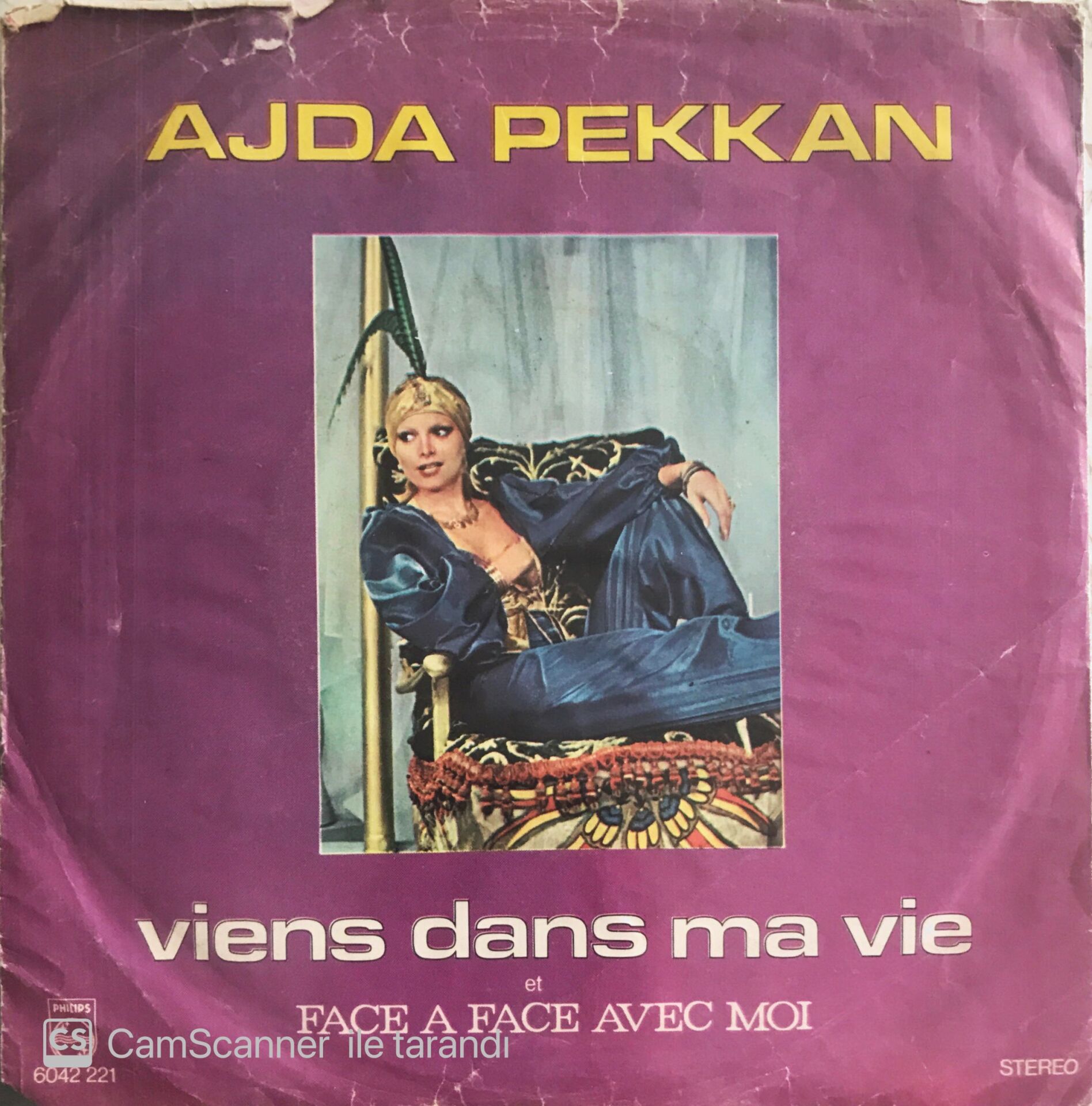 Ajda Pekkan - Viens Dans Ma Vie/Face A Face Avec Moi - 45'lik
