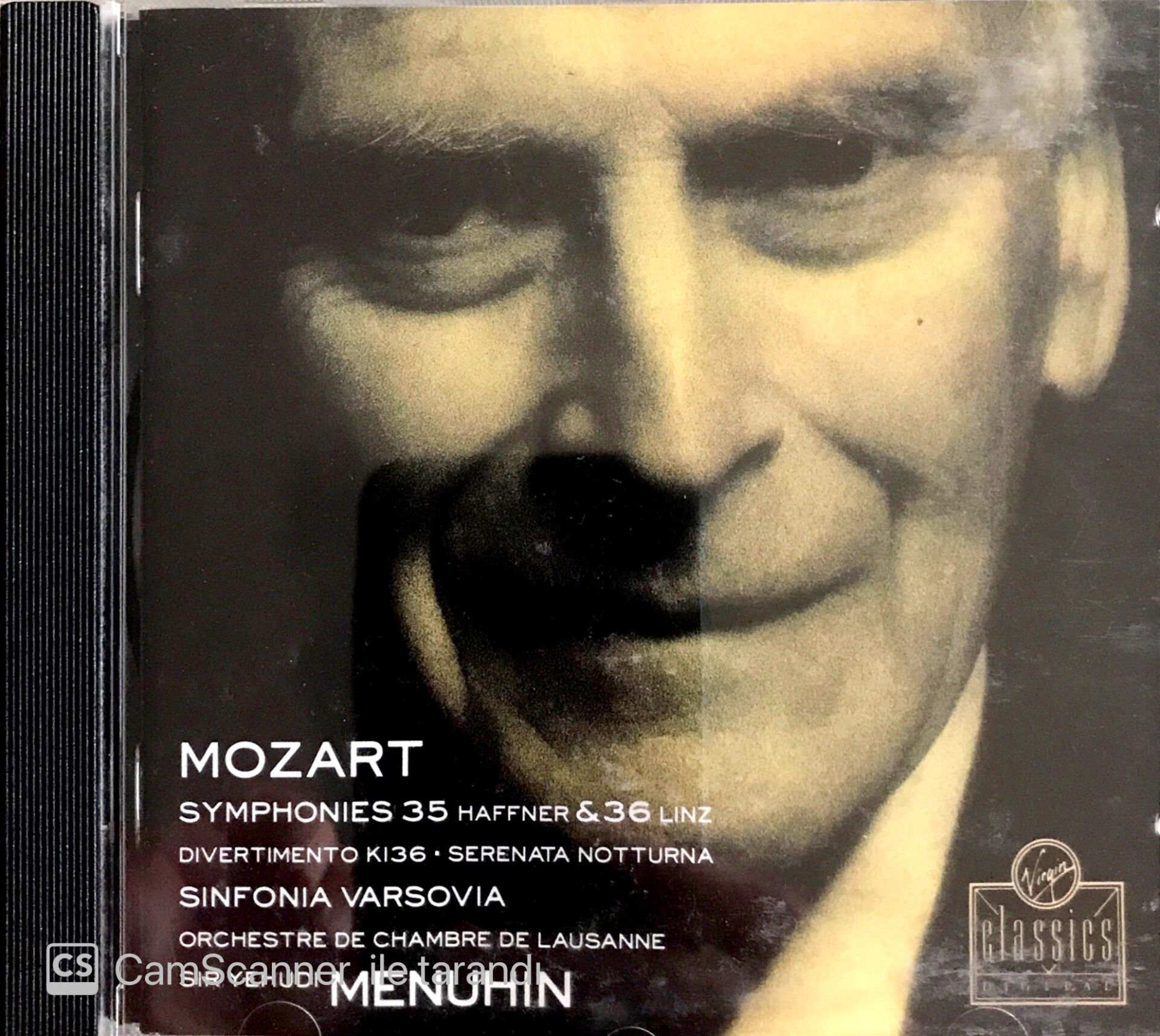 Mozart: Symphonies 35 & 36 / Sınfonia Varsovia - Sır Yehudi Menuhin CD