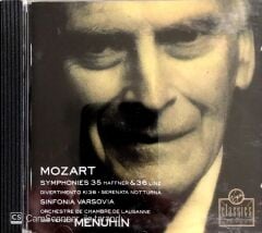 Mozart: Symphonies 35 & 36 / Sınfonia Varsovia - Sır Yehudi Menuhin CD