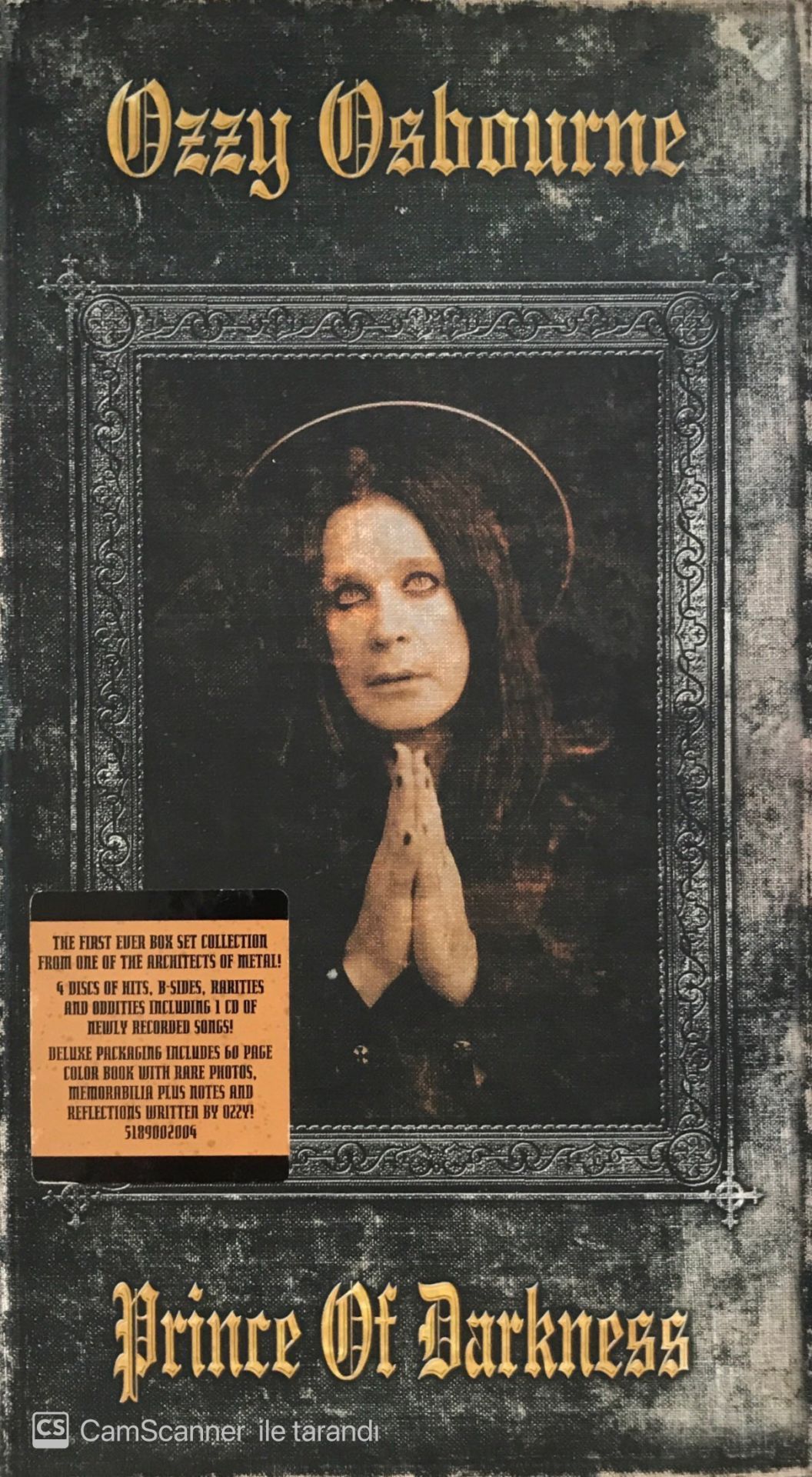 Ozzy Osbourne - Prince Of Darkness 4 CD Set