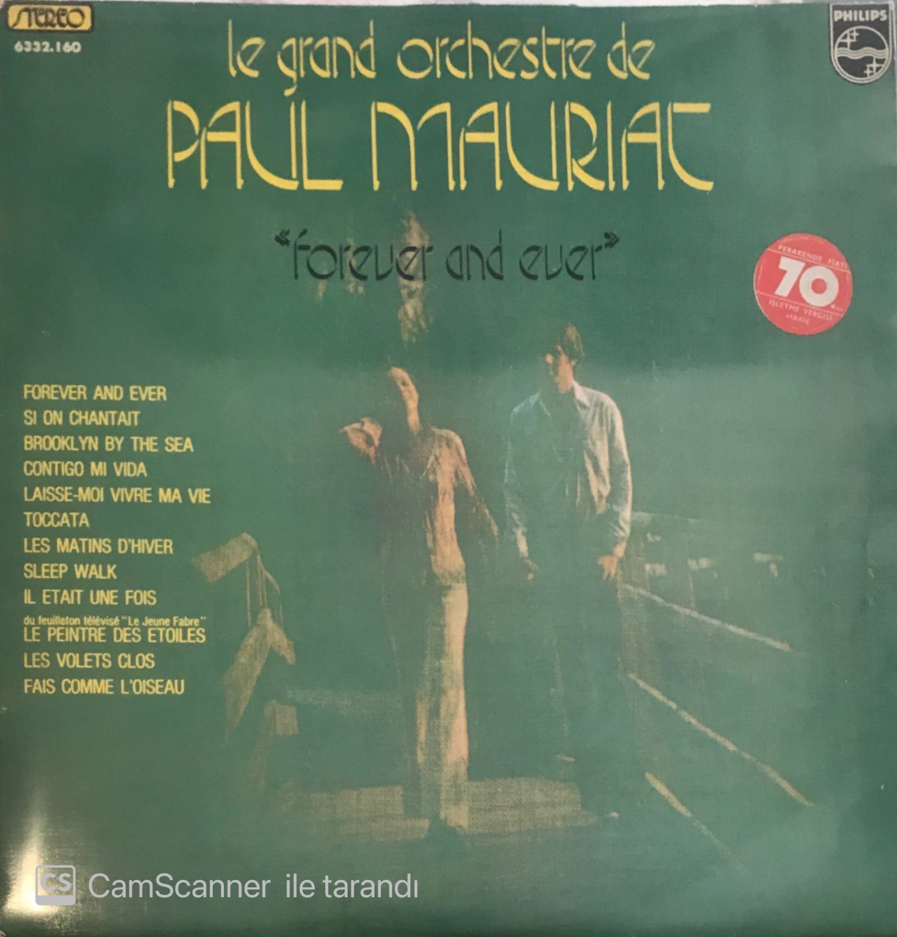 Le Grande Orchestre de Paul Mauriat Forever And Ever LP