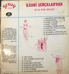 Kadri Şençalar'dan Ud İle Oyun Havaları LP