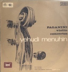 Paganini Yehudi Menuhin Violin Concertos Nos 1 & 2 LP