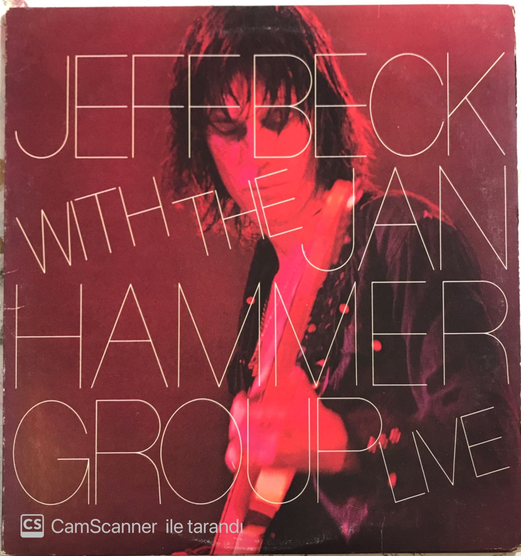Jeff Beck With The Jan Hammer Group Live LP