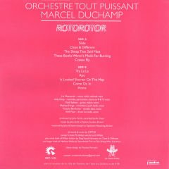 Orchestre Tout Puissant Marcel Duchamp – Rotorotor LP