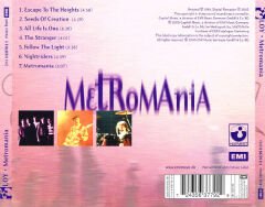 Eloy – Metromania CD