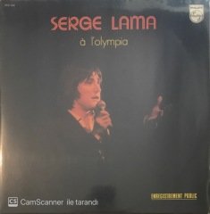 Serge Lama A L'Olympia Çift LP