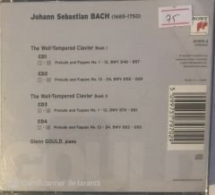 Bach The Well-Tempered Clavier 4CD SET
