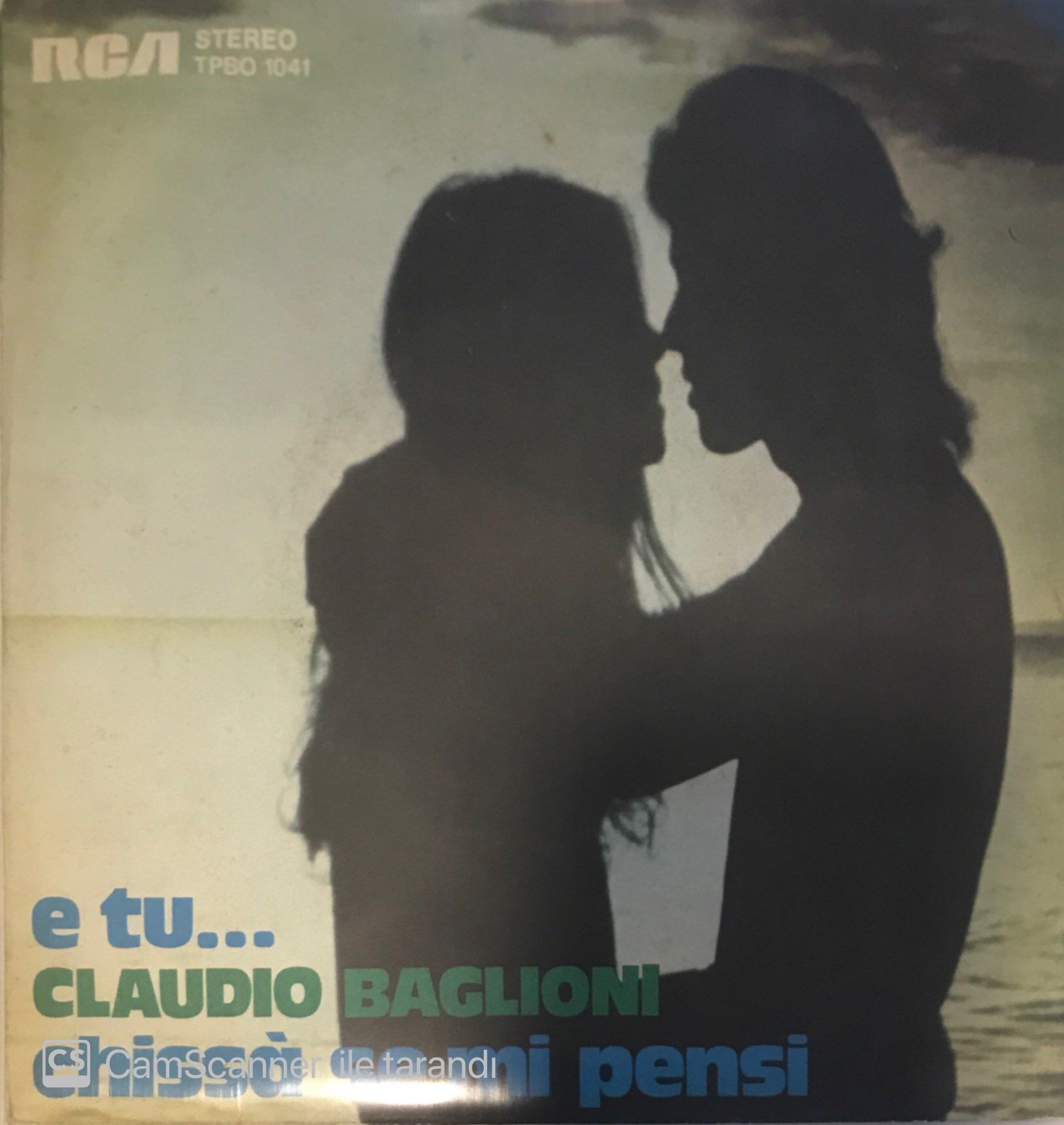 Claudio Baglioni E Tu 45lik