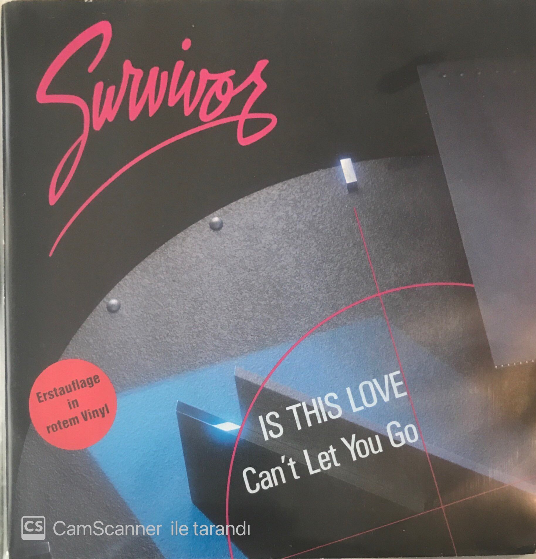 Survivor - Is This Love (Kırmızı Renkli Plak) 45lik