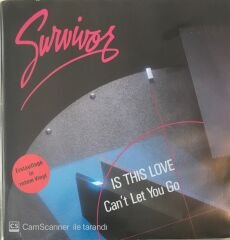 Survivor - Is This Love (Kırmızı Renkli Plak) 45lik