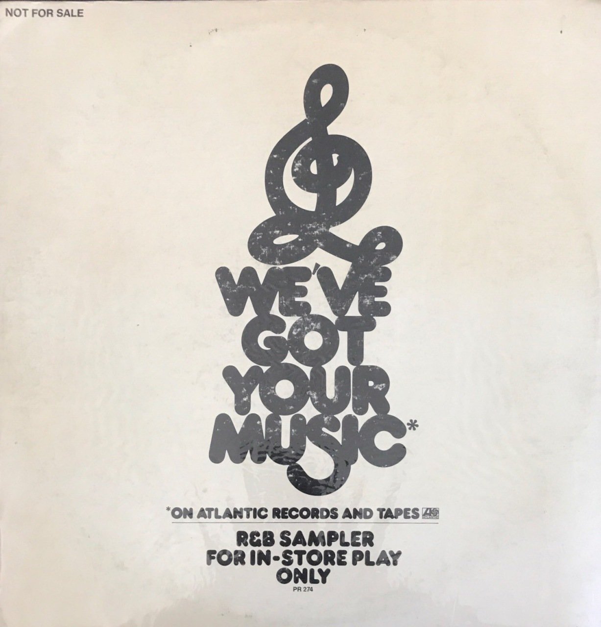We've Got Your Music R&B Sampler Çift LP