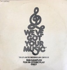 We've Got Your Music R&B Sampler Çift LP