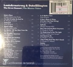 Louis Armstrong & Duke Ellington - The Great Summit - The Master Takes CD