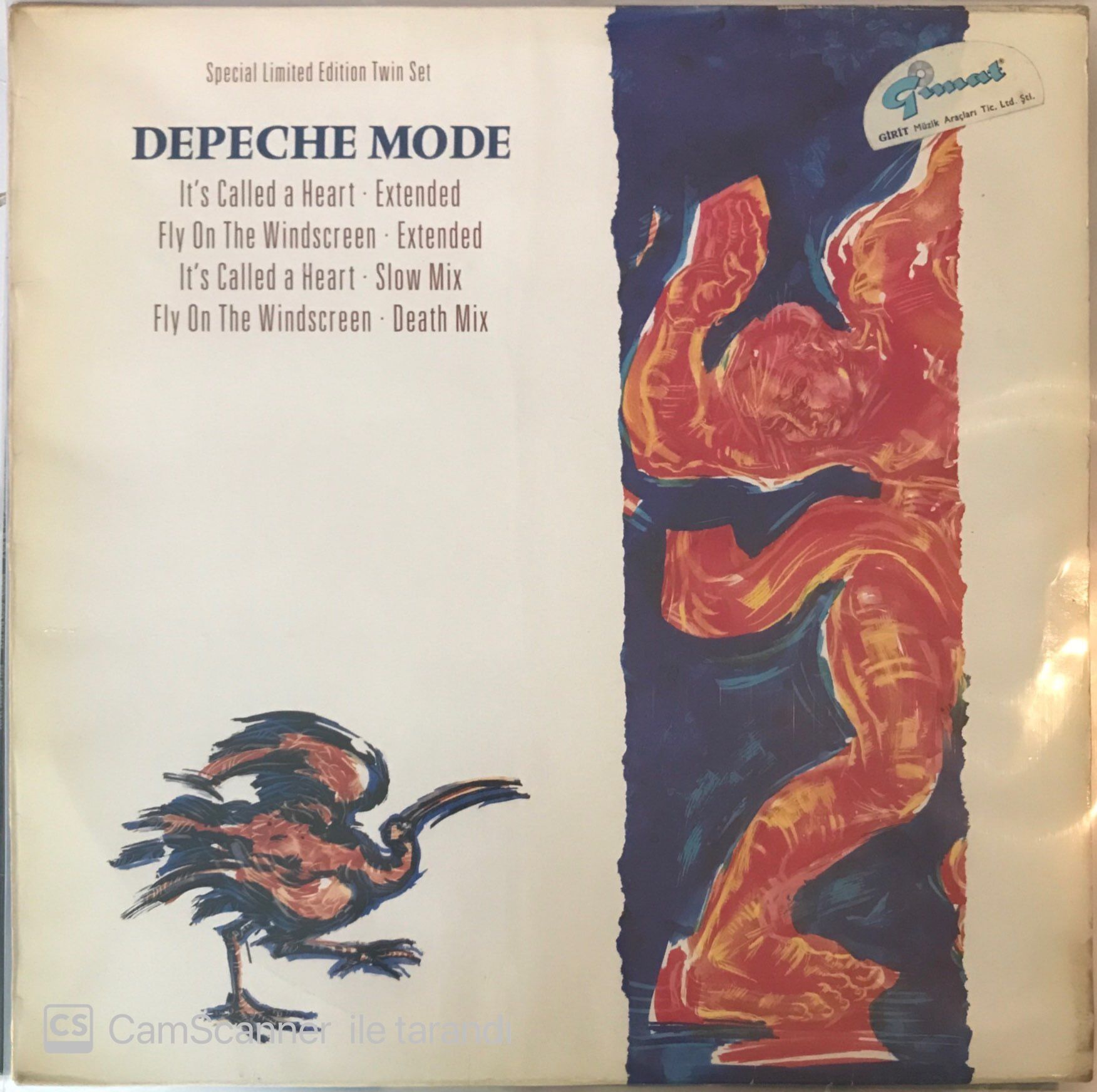 Depeche Mode Special Limited Edition  Twin Set Double MAXI