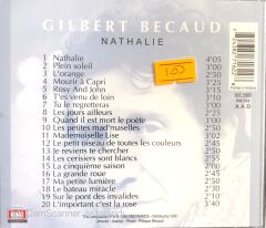 Gilbert Becaud / Nathalie CD