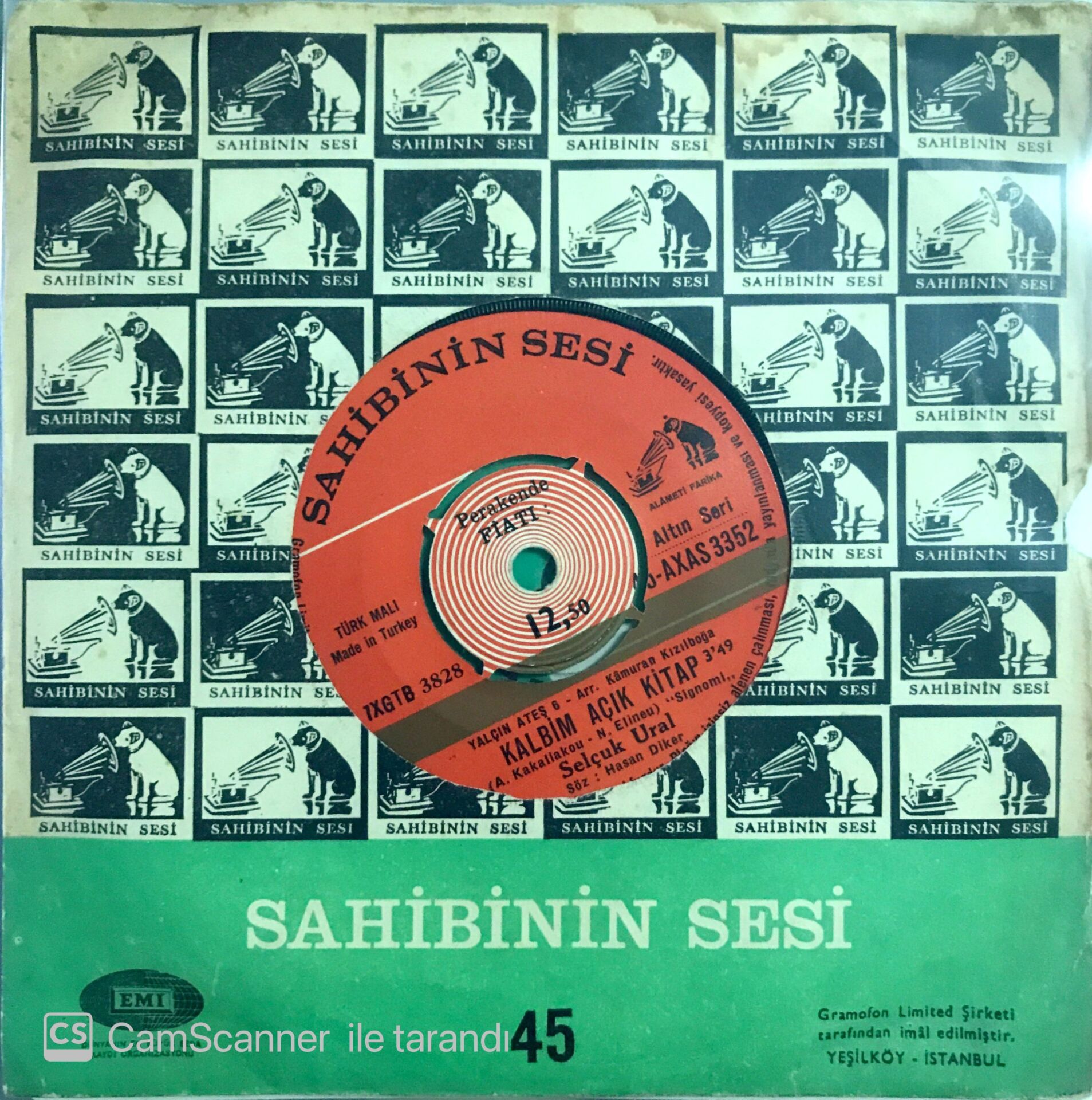 Selçuk Ural - Kalbim Açık Kitap 45lik