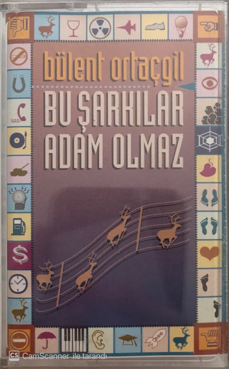 Bülent Ortaçgil Bu Şarkılar Adam Olmaz KASET