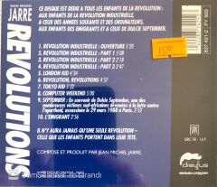 Jean Michel Jarre / Revolutions CD