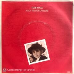 Tom Jones / A Boy From Nowhere 45'lik