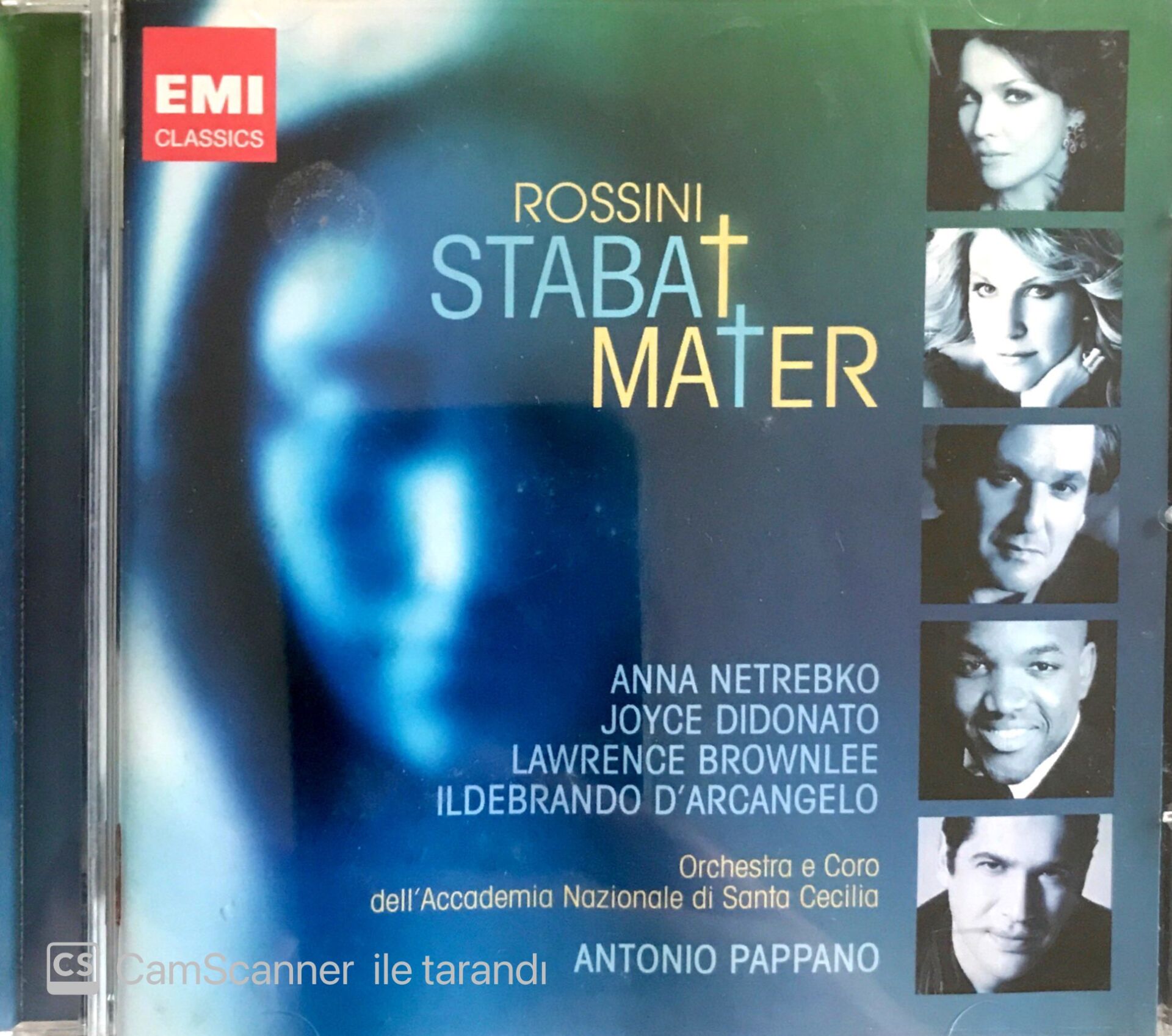 Rossini: Stabat Mater / Netrebko - Didonato - Brownlee - D'arcangelo - Pappano CD