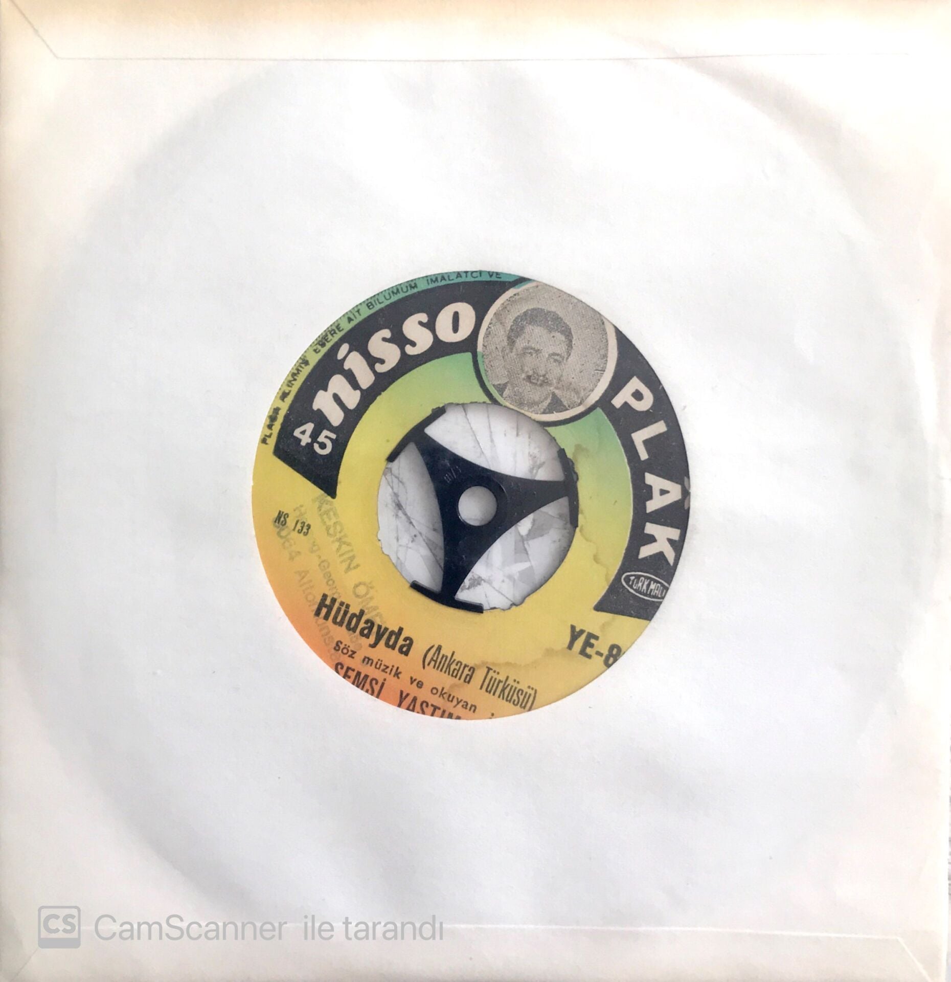 Şemsi Yastıman / Hüdayda 45'lik