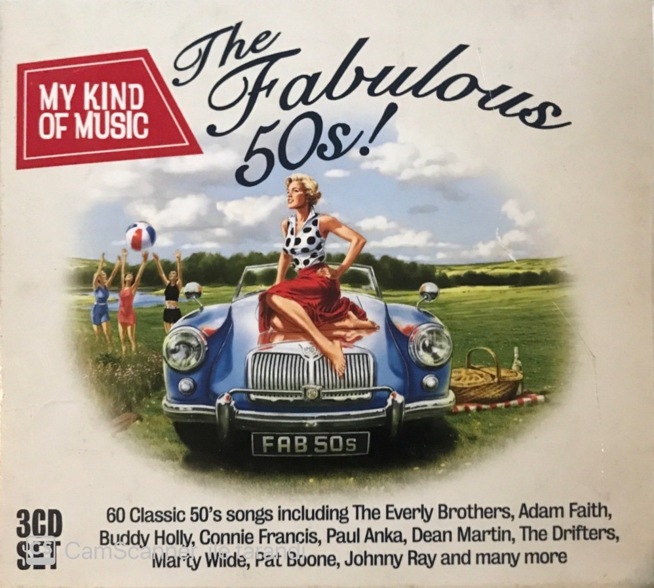 The Fabulous 50's 3'lü CD