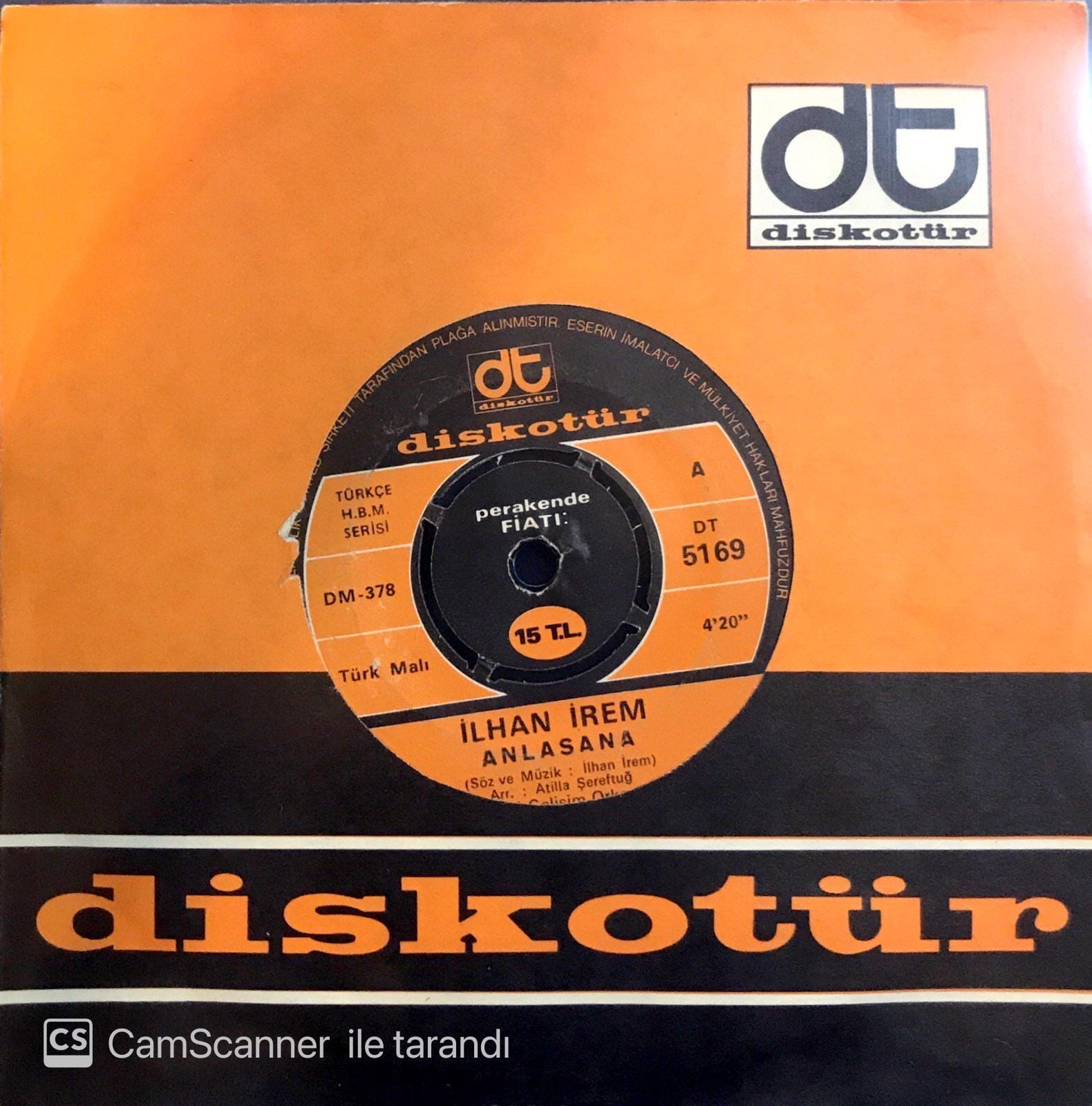 İlhan İrem / Anlasana 45'lik