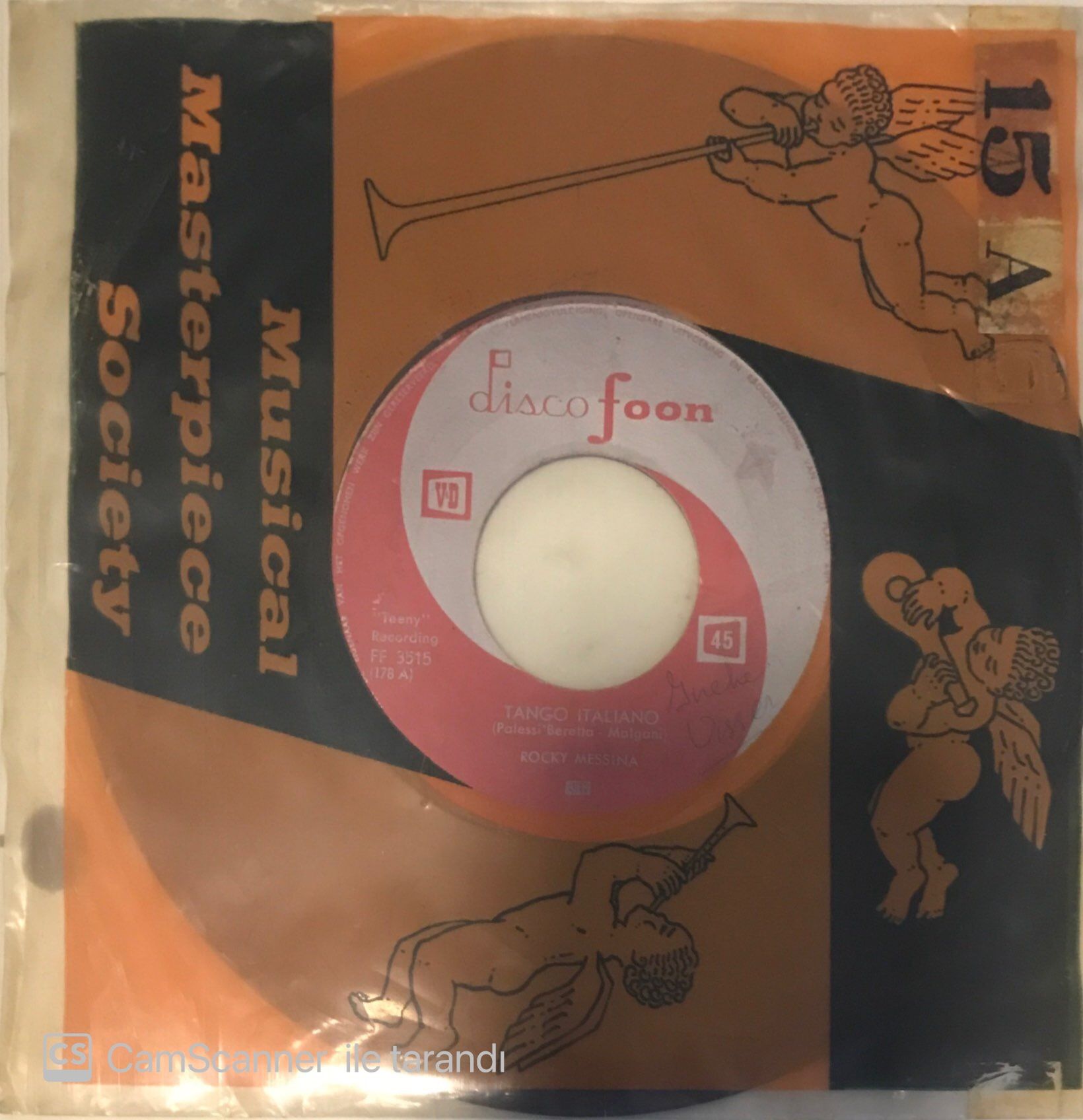 Rocky Messina Tango Italiano 45lik