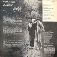 Joan Baez David's Album LP