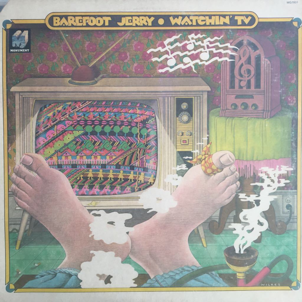 Barefoot Jerry Watchin' TV  LP