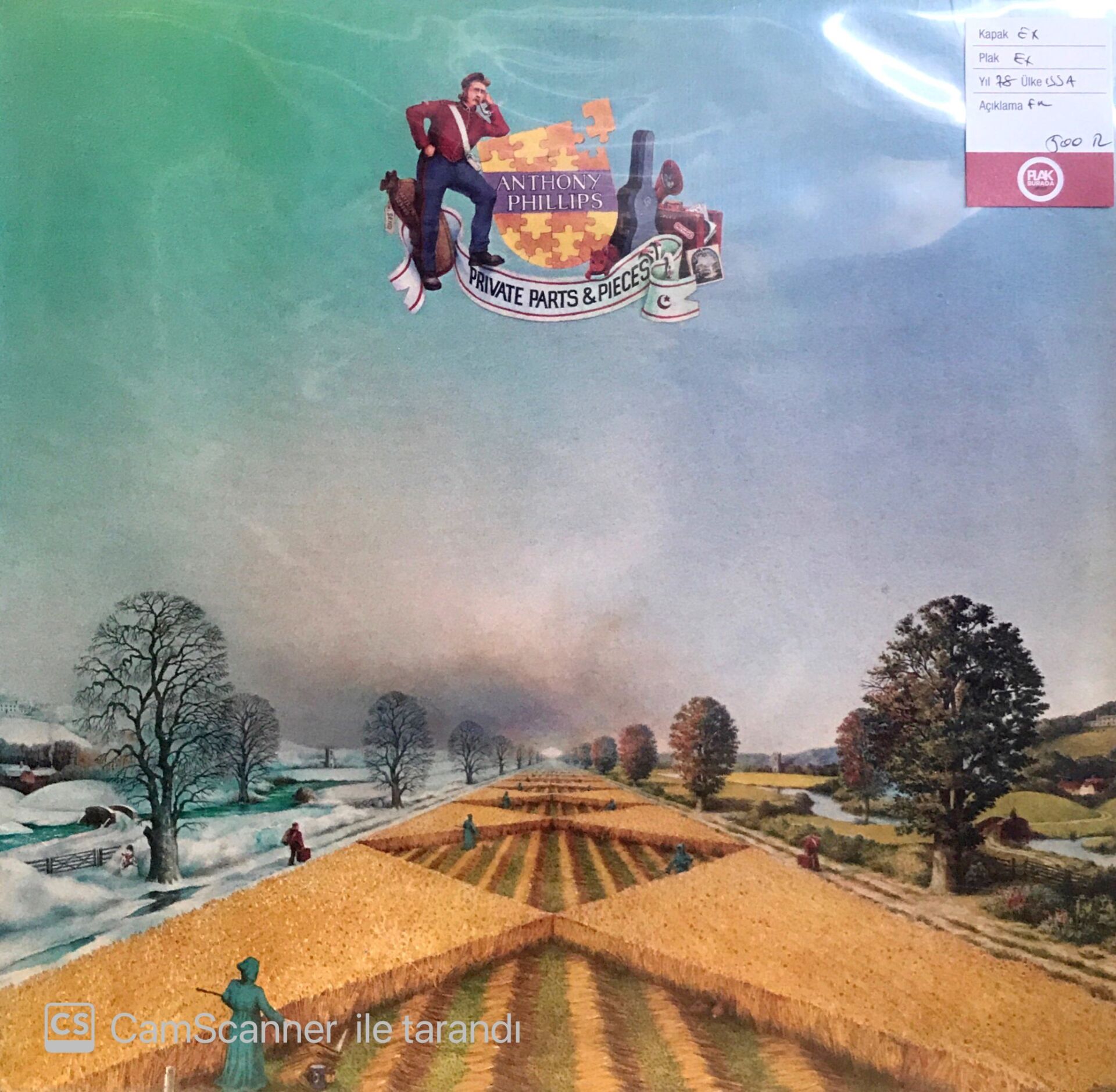 Anthony Phillips / Private Parts & Pieces LP