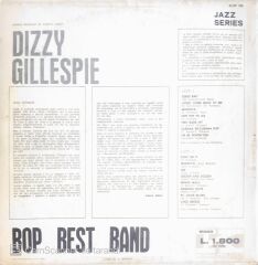 Bop Best Band - Dizzy Gillespie - LP