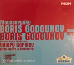 Moussorgsky - Boris Godounov 1869 - 1972  5 x CD