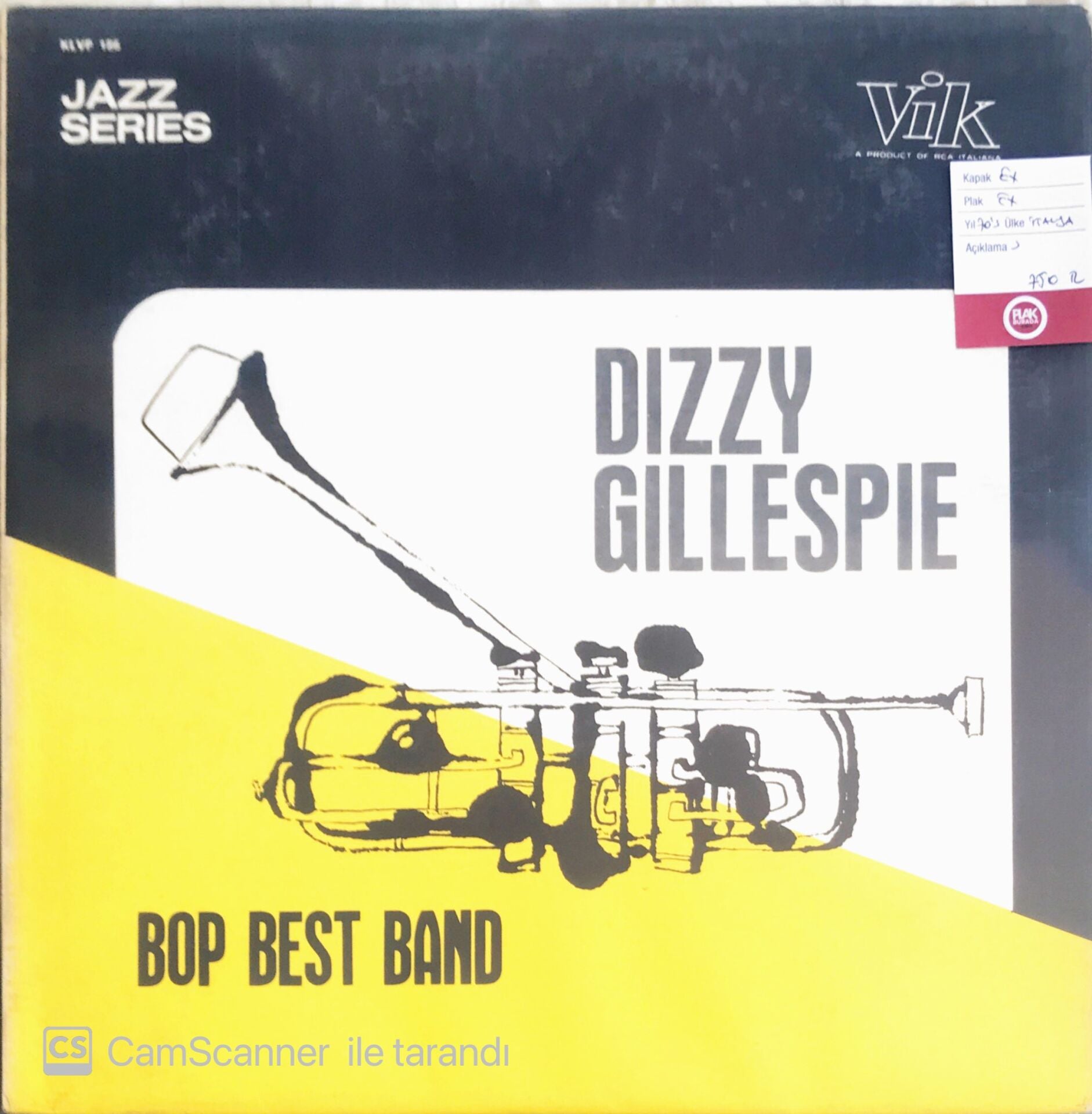 Bop Best Band - Dizzy Gillespie - LP