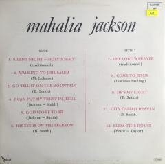 Mahalia Jackson Silent Night LP