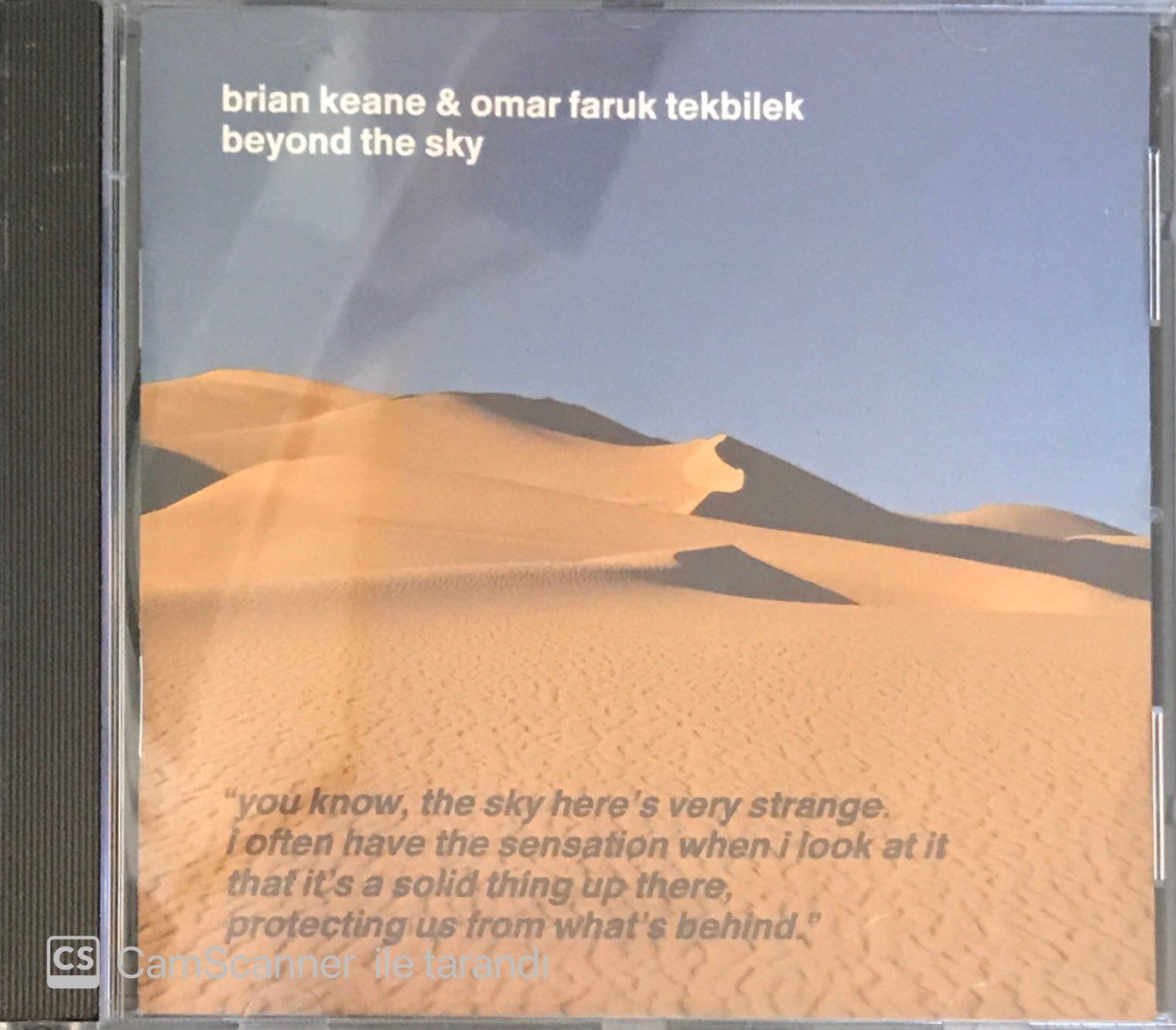 Brian Keane & Omar Faruk Tekbilek - Beyond The Sky CD