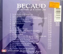Becaud / La Solitude Ça N'existe Pas CD