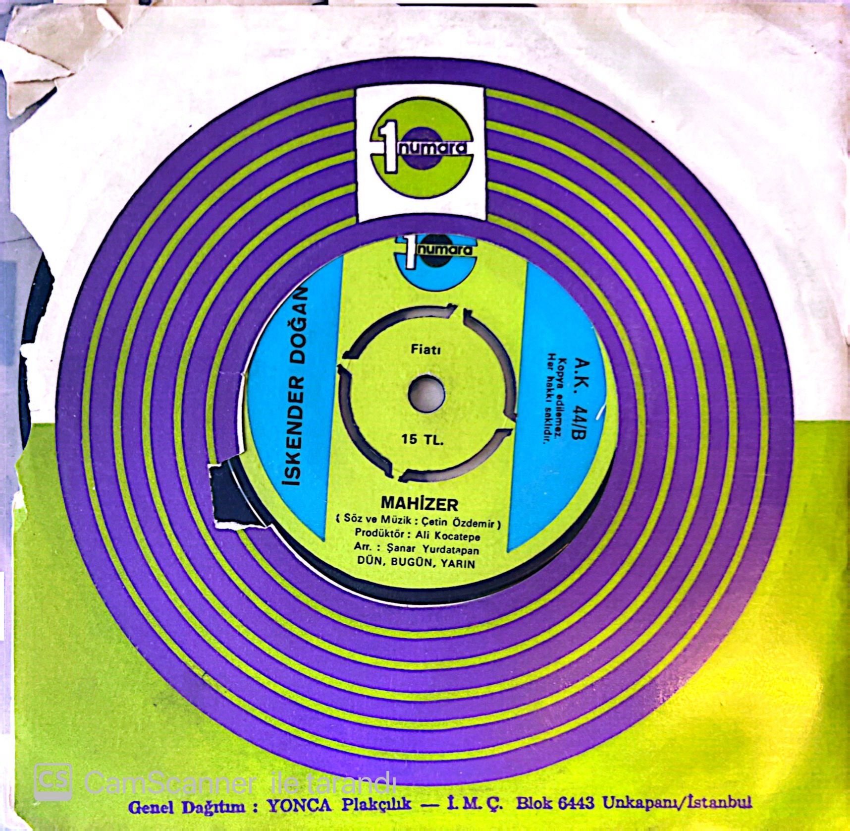 İskender Doğan - Mahizer 45lik