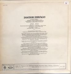 Doctor Zhivago The Original Soundtrack Album LP